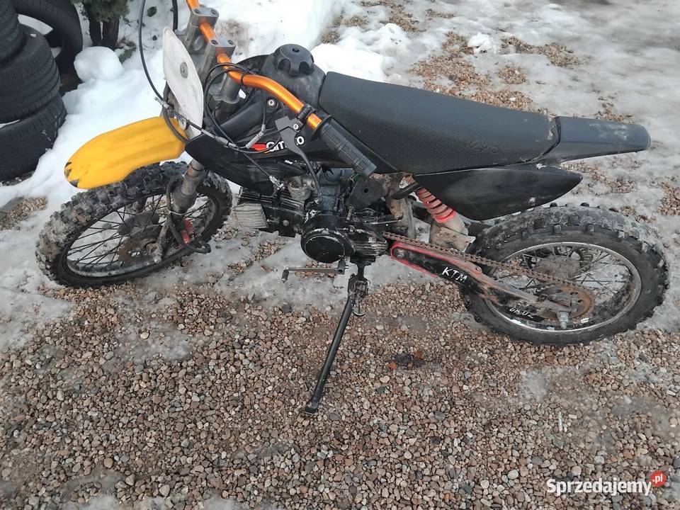 Cross 125 uszkodzony loncin benzyna