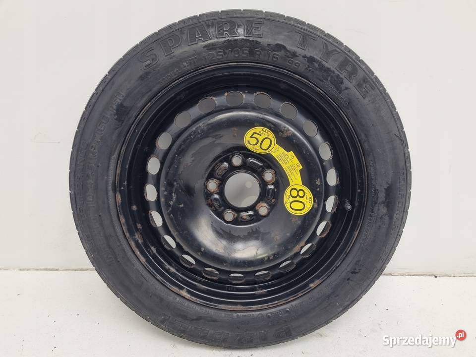 KOŁO DOJAZDOWE Volvo S40 II V50 C30 12585 R16 Chełm