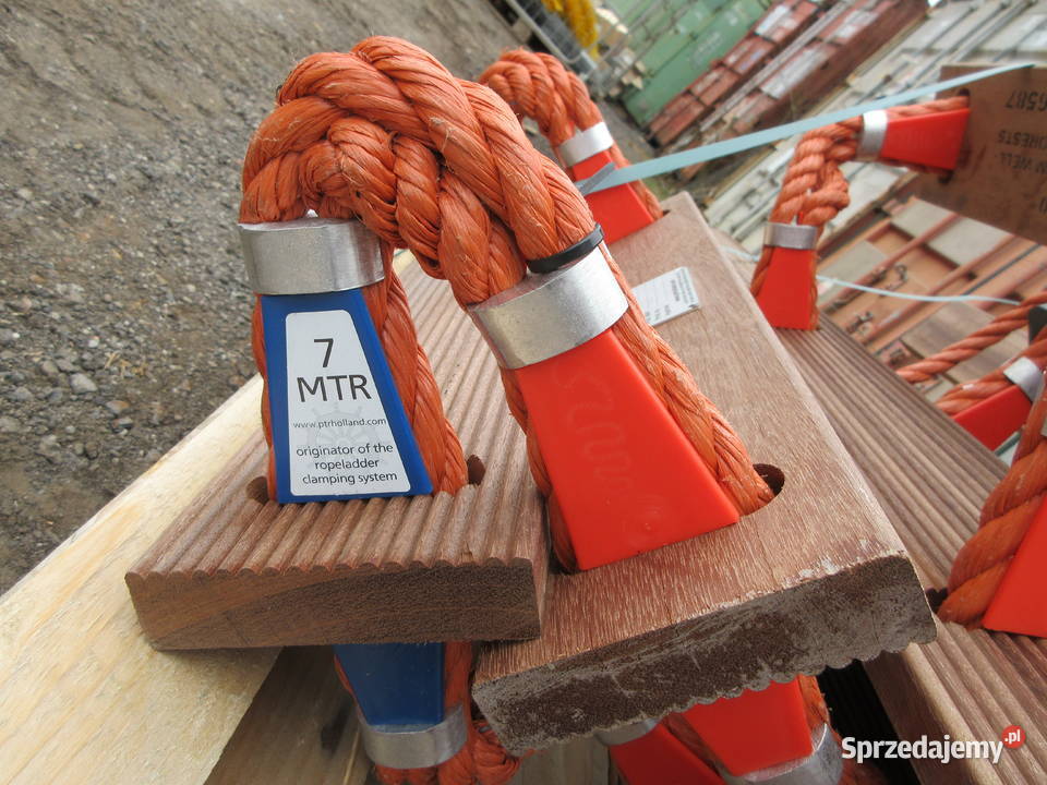 DRABINA LINOWA TRAP SZTORMOWY NA STATEK Wąchock