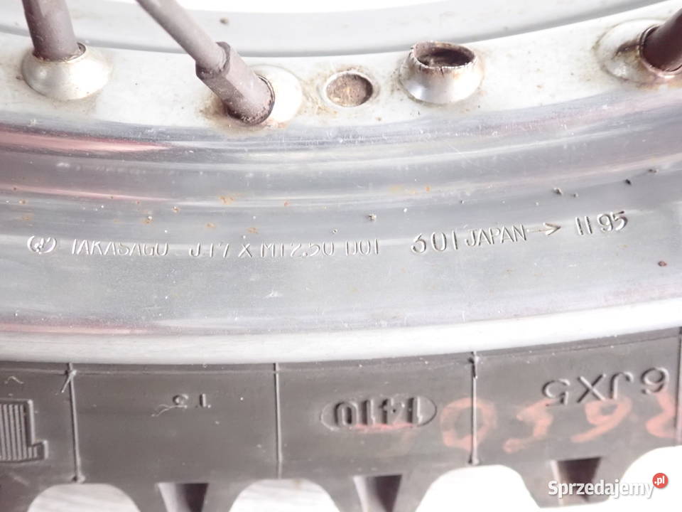 Koło Tył TAKASAGO 17 x 250 Opona Kawasaki KLR Strzelce Krajeńskie