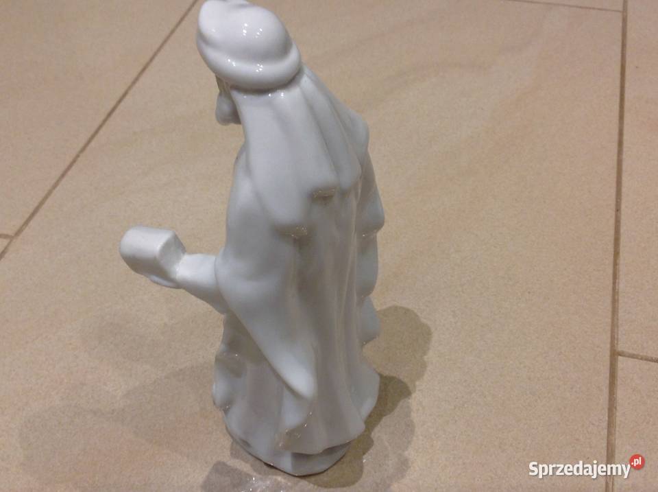 Król Melchior Figurka Porcelanowa biały lubuskie sprzedam