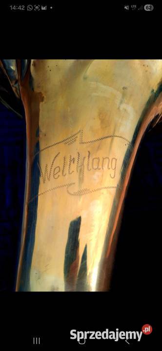 Tenorhorn Weltklang NRD VEB Blechblas und Instrumenty dęte pomorskie Nowy Dwór Gdański