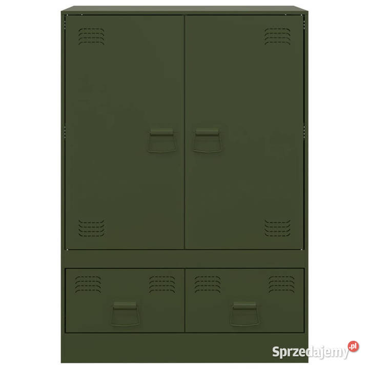 Szafka oliwkowa 67x39x95 stal WM841809 Warszawa