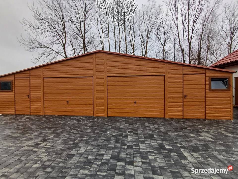 Garaż blaszany trapez t20 producent 7x6 7x7 4x6 333zł/m2 Opole sprzedam