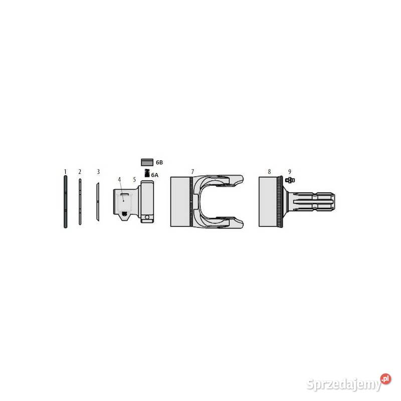 Zapadka sprzęgła jednokierunkowego 1NASELL2 Kamionna