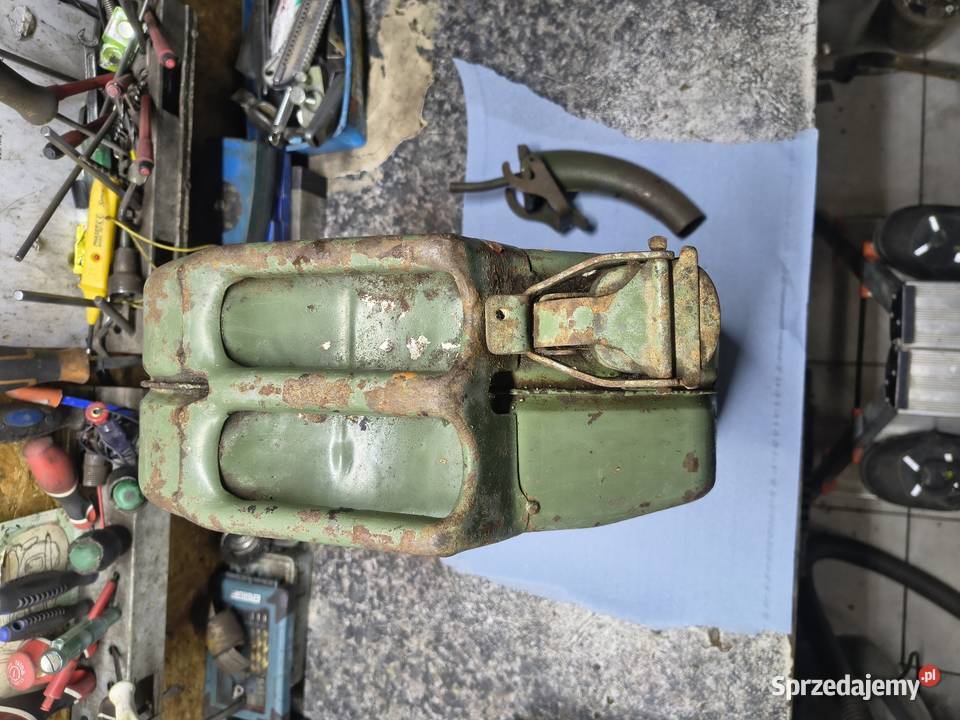 KANISTER METALOWY 10 L KRAFTSTOFF BAT DDR Dniepr Pozostałe Rzeszów