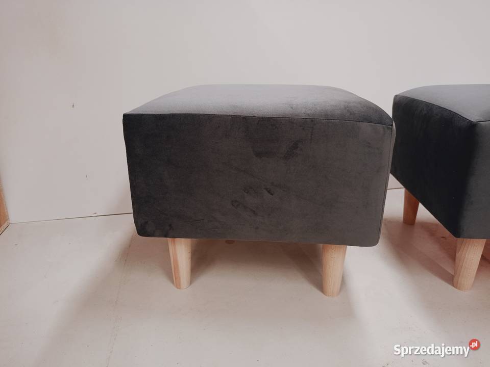 Pufa kostka nowa szara Warszawa
