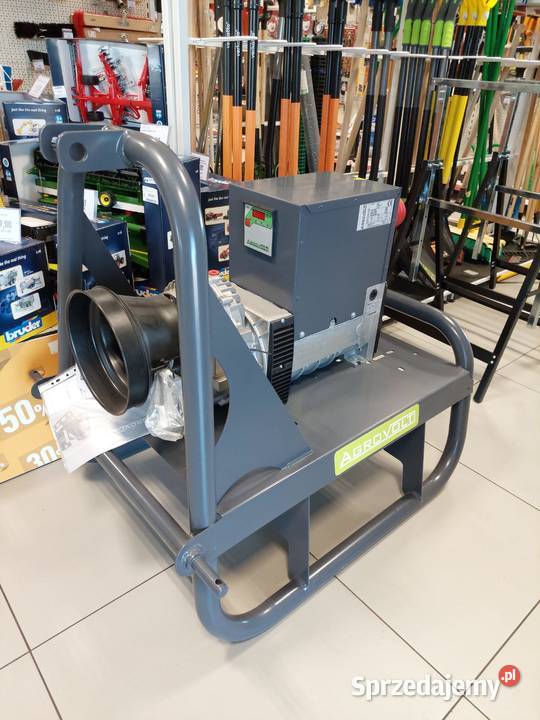 Agregat prądotwórczy na wałek WOM 18kVA AGROVOLT opolskie Olesno sprzedam