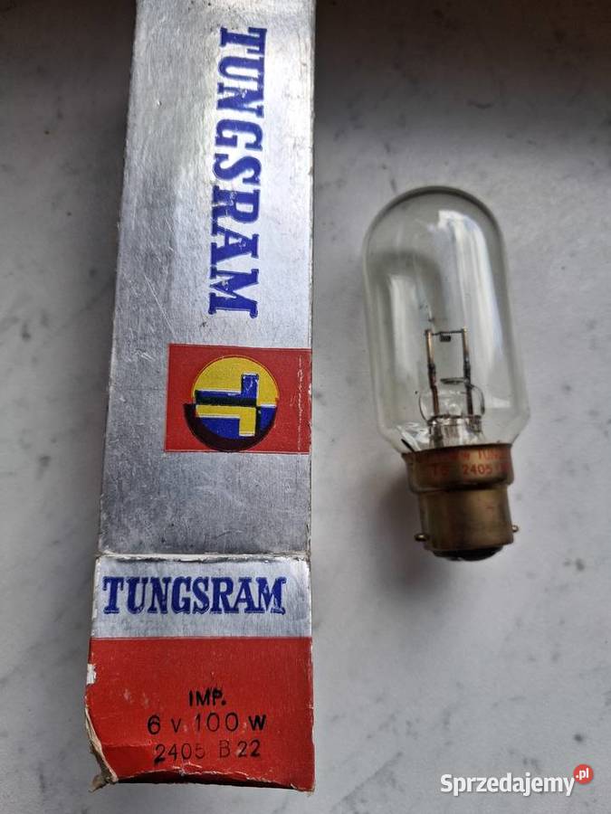 Tungsram zarowka 6V 100W Poraj