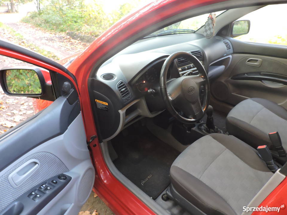 Kia Picanto 2005 r kolor czerwony immobilizer