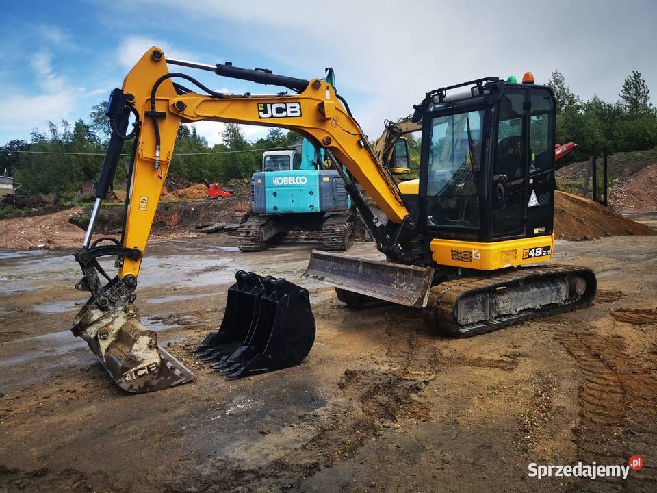 JCB 48 Z1 2020 Pług Łyżka Ładny stan Koparki