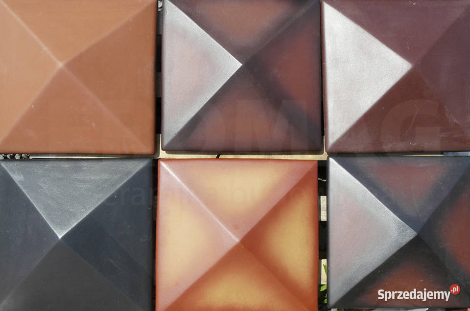 Daszki klinkierowe na słupek 38x38 klinkier świętokrzyskie Kielce sprzedam