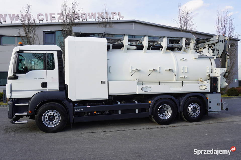 MAN TGS 26360 E6 Zabudowa WUKO Rivard 18 m3 180 pierwszy właściciel Kraków