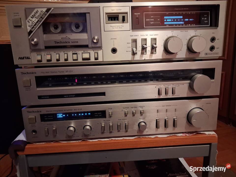 Piękny zestaw Technics Vintage lata 80 Mielec