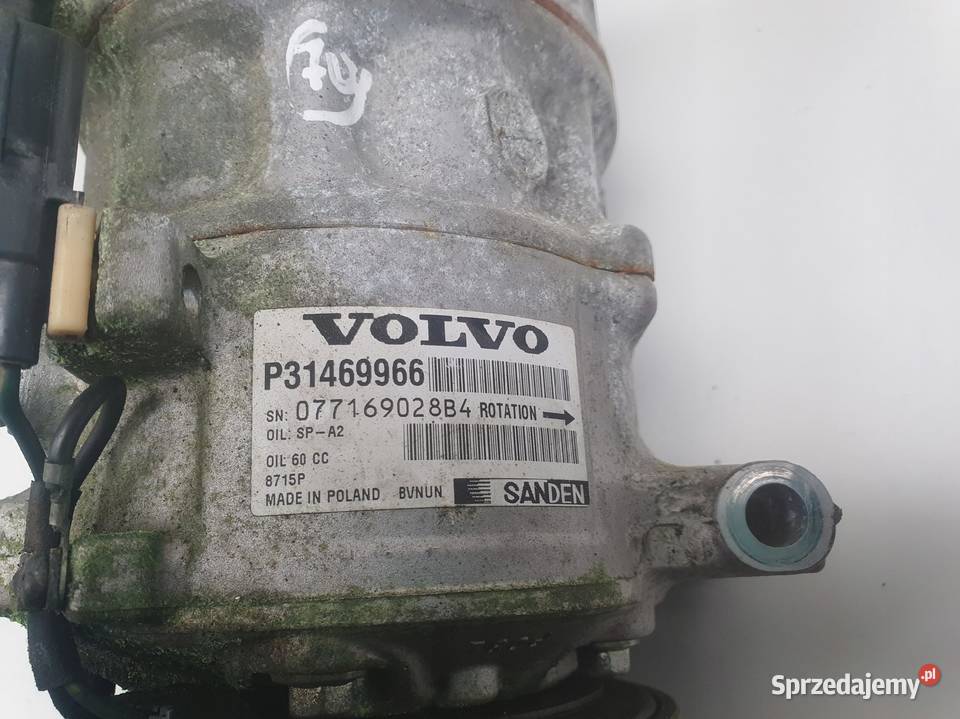 SPRĘŻARKA KLIMATYZACJI Volvo V40 II 15 T turbo osobowe Chełm