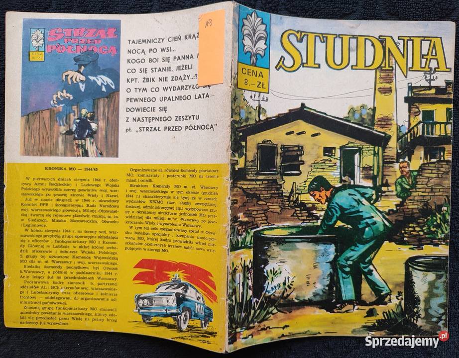 Kapitan Żbik wydania I 8 zeszytów Warszawa