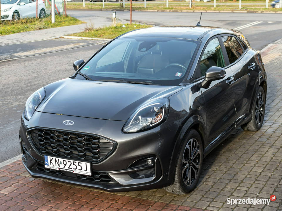 Ford Puma 10Benzyna125 ST LINE II 2019 elektrochrom. lusterko wst. małopolskie Nowy Sącz