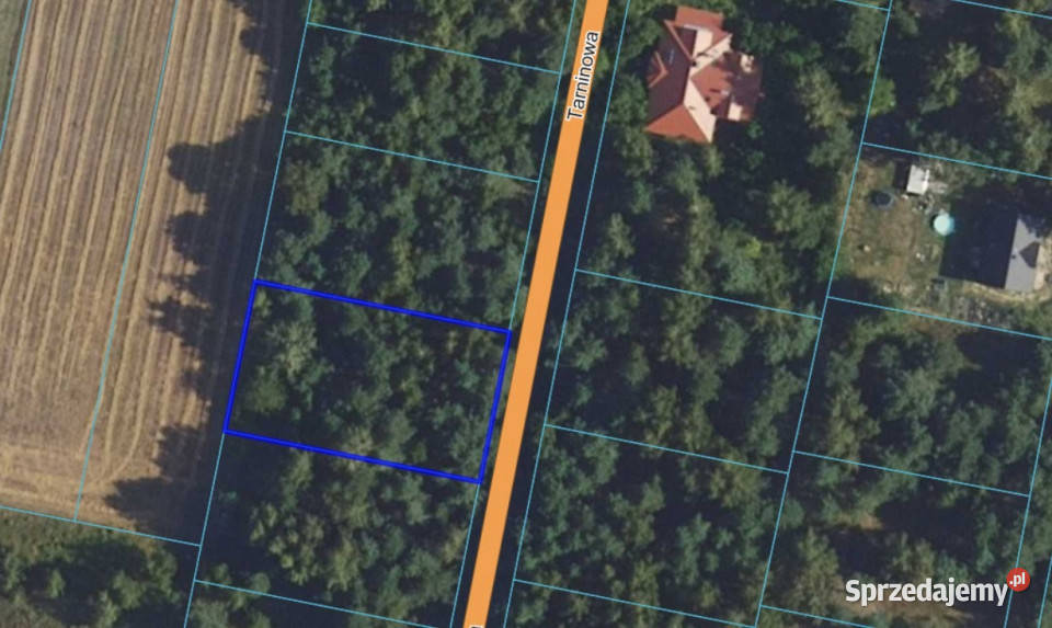 Działka budowlana 1434 m2 Kuklówka Radziejowicka mazowieckie