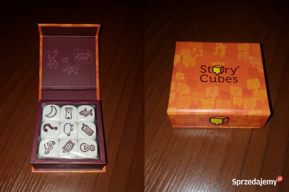 Gra planszowa Cars Auta Fibber Trefl Story Cubes Łódź