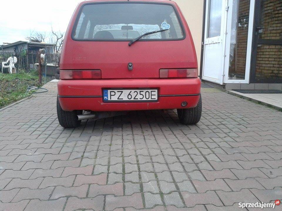 Fiat Cinquecento 12 8v 75 zamiana na VAGa Buk