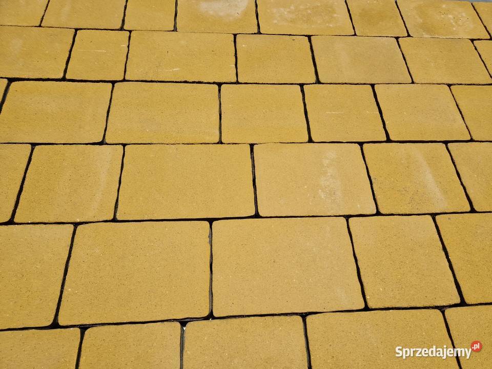 Kostka Brukowa Bergamo Piatto żółta Jadar Wielogóra