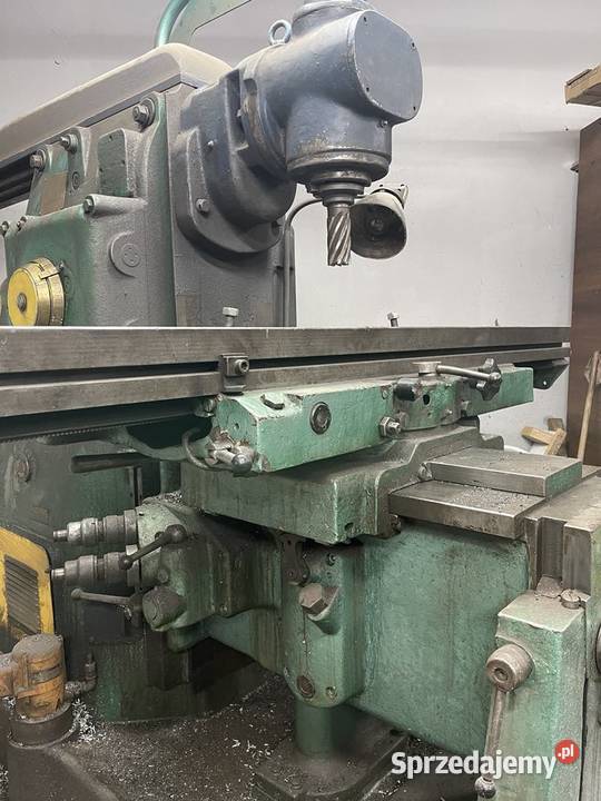 Frezarka do metalu FWA32M Czarna