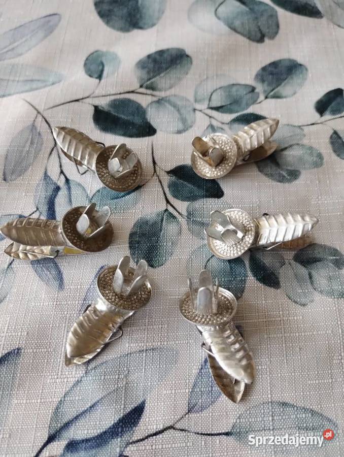 PRL lichtarzyki do świec na choinkę Łódź