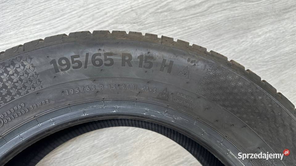 1x opona całoroczna 19565R15 Continental Gorzów Wielkopolski