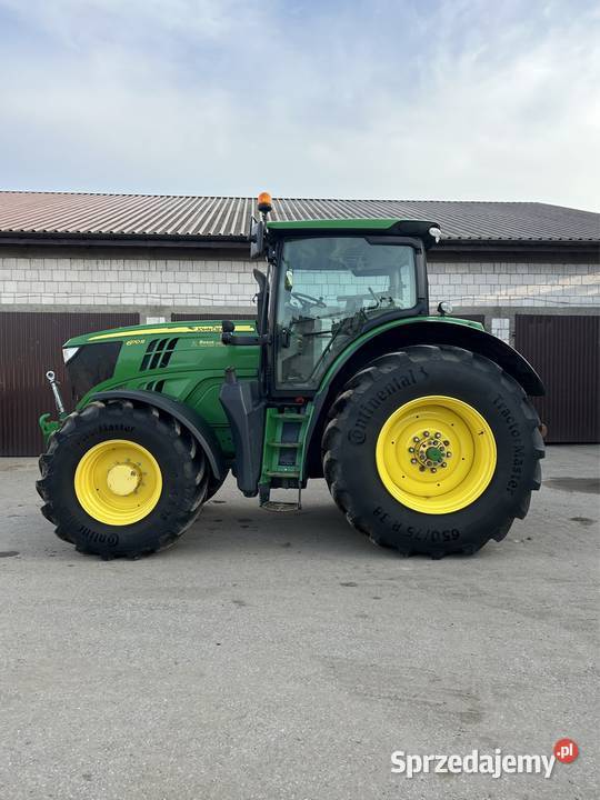 John Deere 6170R DirectDrive z wom podlaskie Gołasze Mościckie