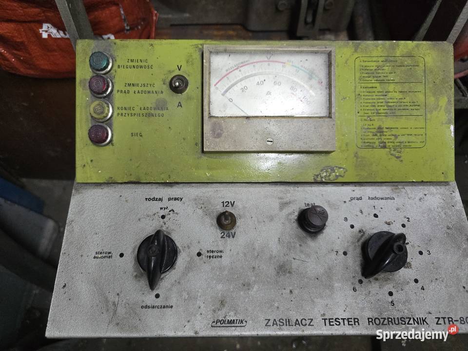 Prostownik z Rozruchem FOS ZTR80A 12V24V