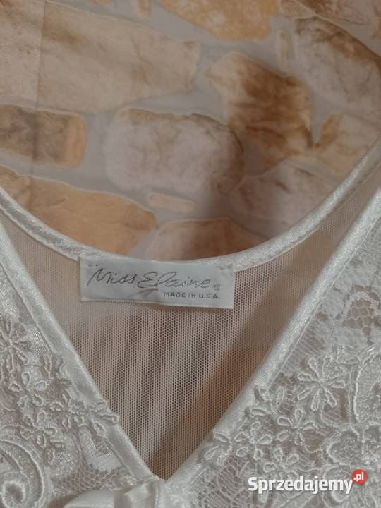 4042 LXL Ekskluzywna koronkowa halka pod Kraków sprzedam