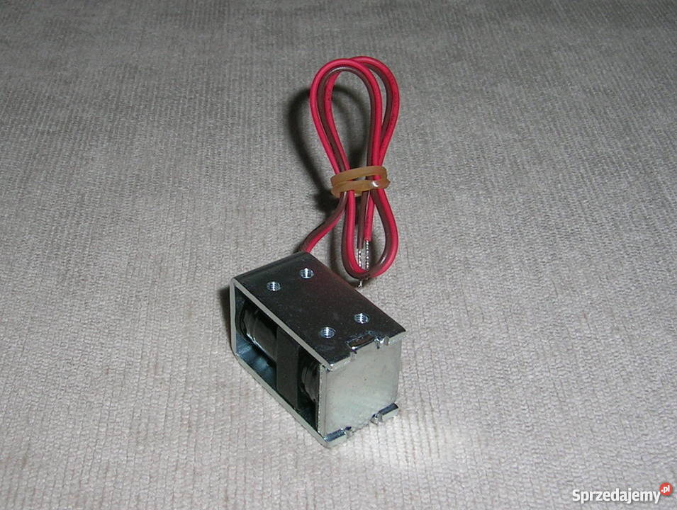 Elektromagnes pchający dwukierunkowy 12V 30W 5N mazowieckie Wyszków