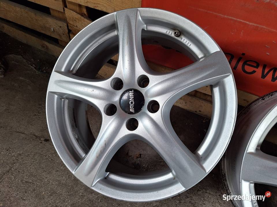 Alufelgi 5x112 17 ET45 RONAL Audi Seat Skoda VW Średnica 17" Choceń