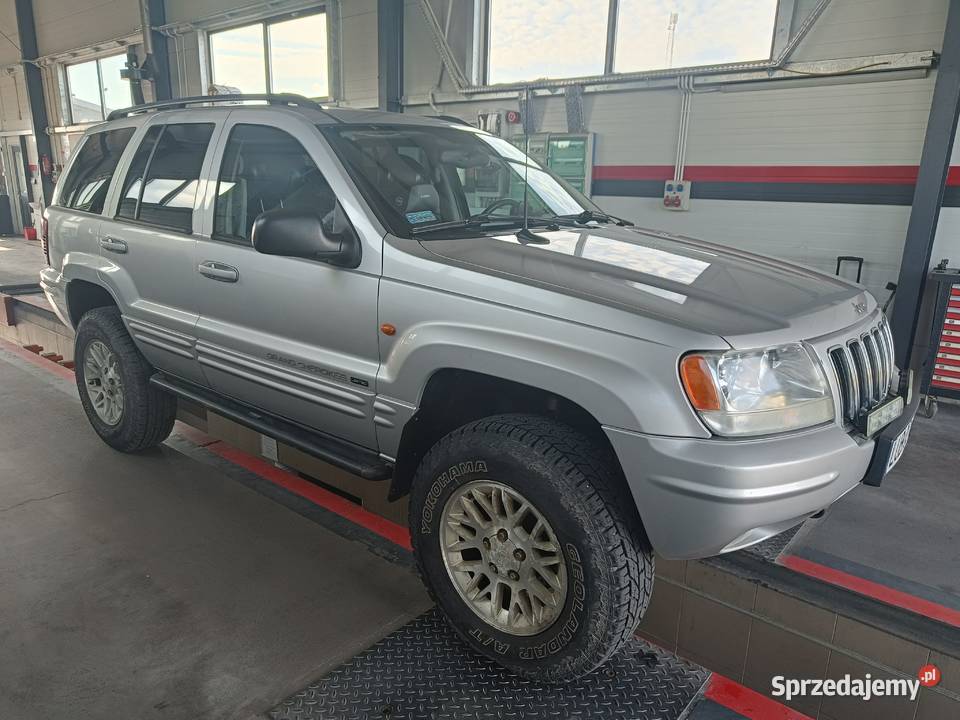 Jeep Grand Cherokee WJ 27 CRD Limited Lift 35 skórzana tapicerka Ciechanów
