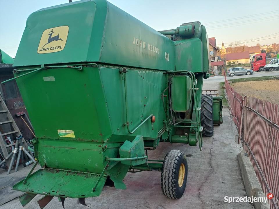Sprzedam kombajn john deere 430 Uszew