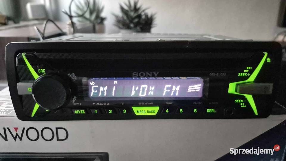 Sony CDX G1102 USBAUX Radio samochodowe Radioodtwarzacze Łódź