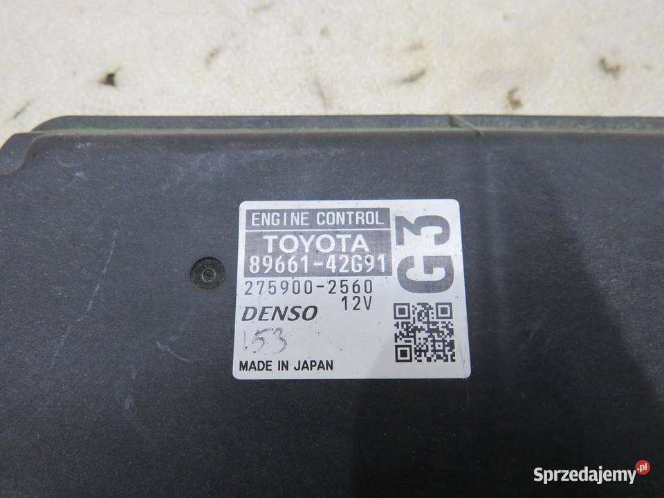 STEROWNIK SILNIKA RAV 4 III LIFT 22 D4D