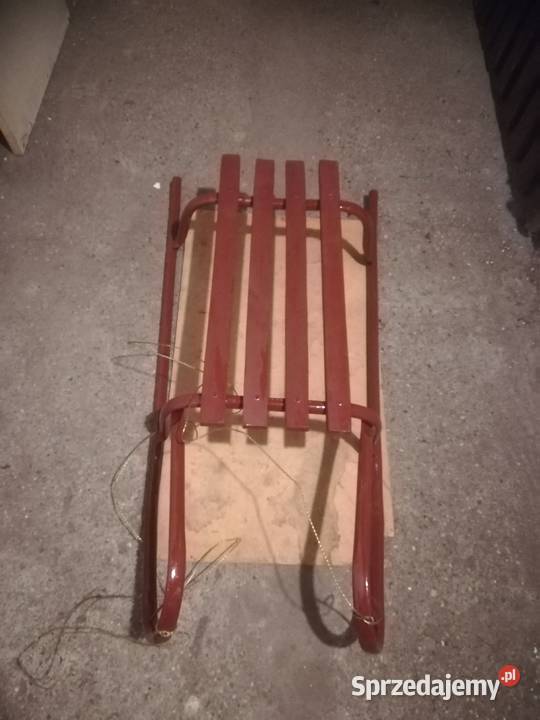Ladne i lekkie sanki metaloweDł sanek 90