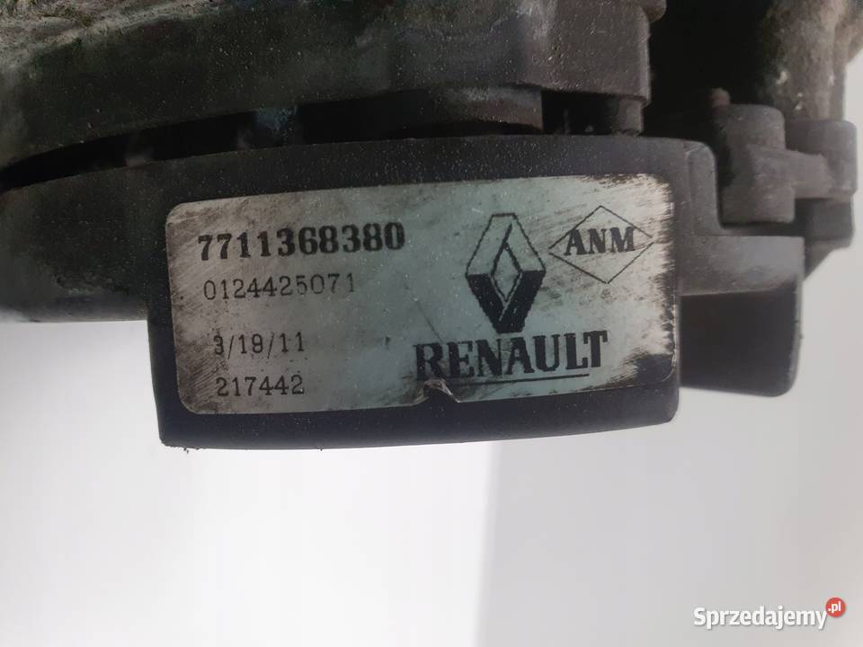 ALTERNATOR Renault Clio III 15 DCI 0124425071 osobowe lubelskie Chełm