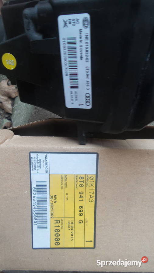 Audi A5 A4 B9 201115 FL Halogen przód lewy Łódź