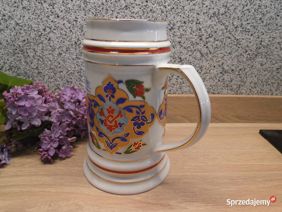 Kufel KUTAHYA DRESDEN Porcelana i szkło