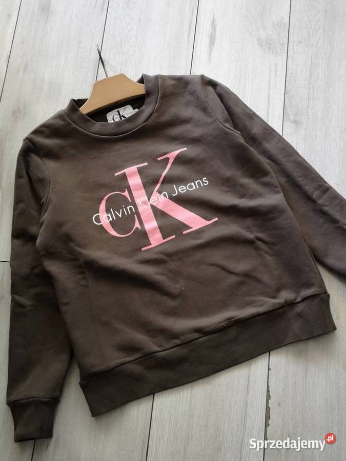 brązowa bluza bawełniana m Odzież sportowa Warszawa