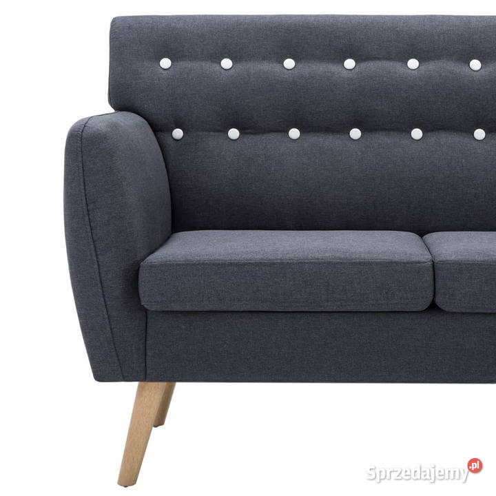 3osobowa sofa tapicerowana tkaniną 172x70x82 Warszawa