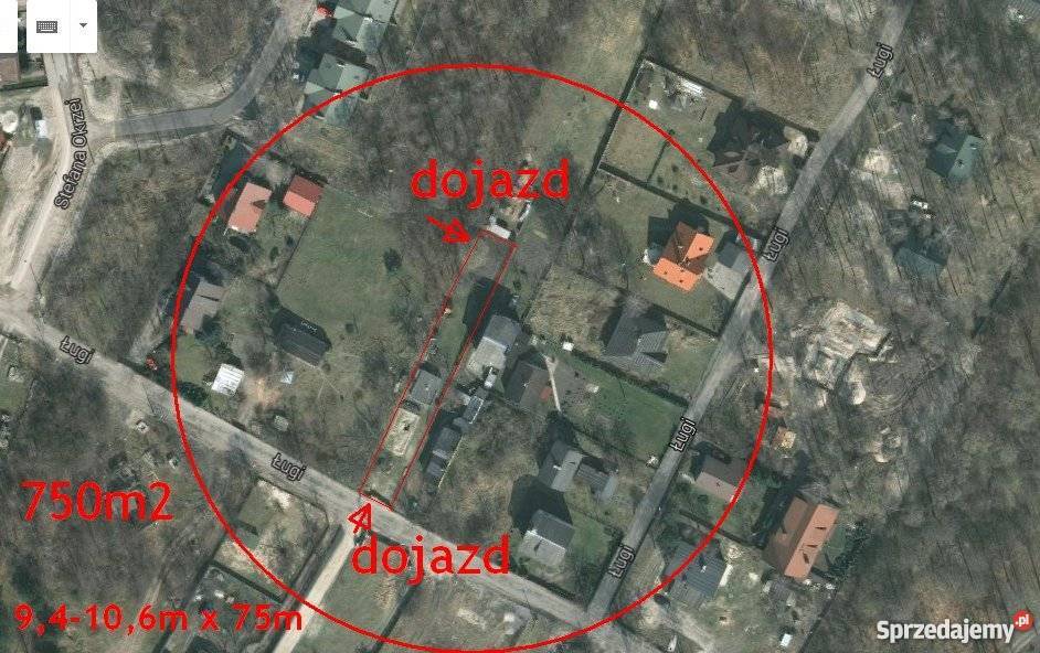 Działka Otwock budowlana 750m2 fundamenty domu Otwock