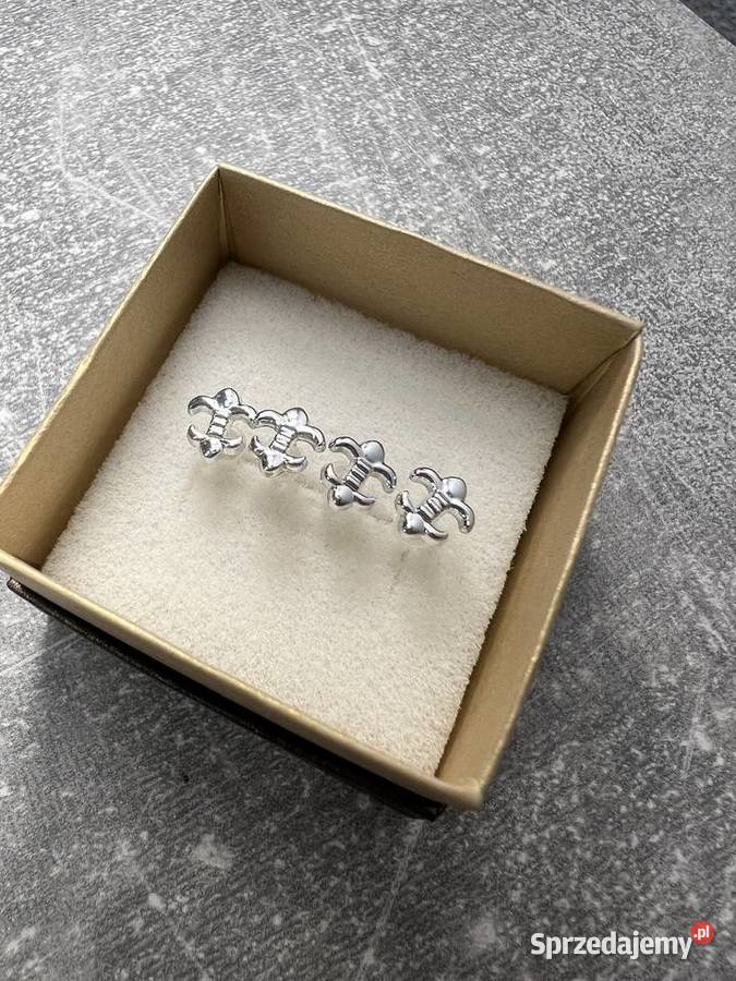 Srebrne kolczyki podkarpackie Jasło