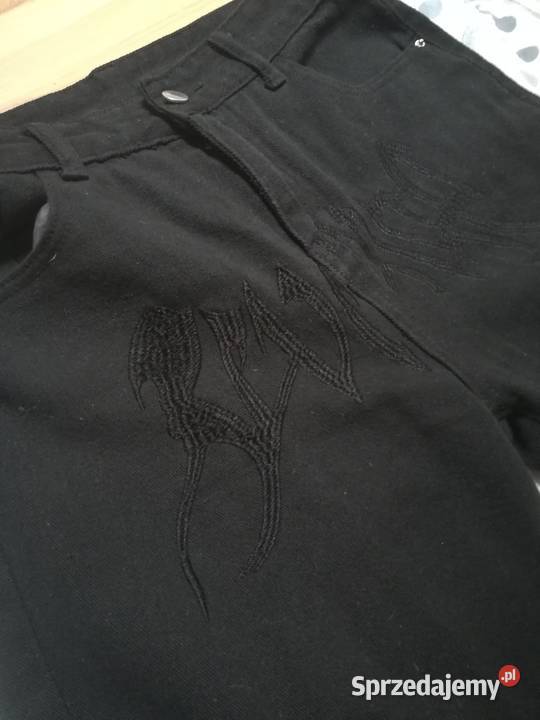 Spodnie dżinsowe 152 L czarne chłopiec Głogów
