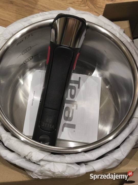 Zestaw nowy garnków Tefal AGD drobne