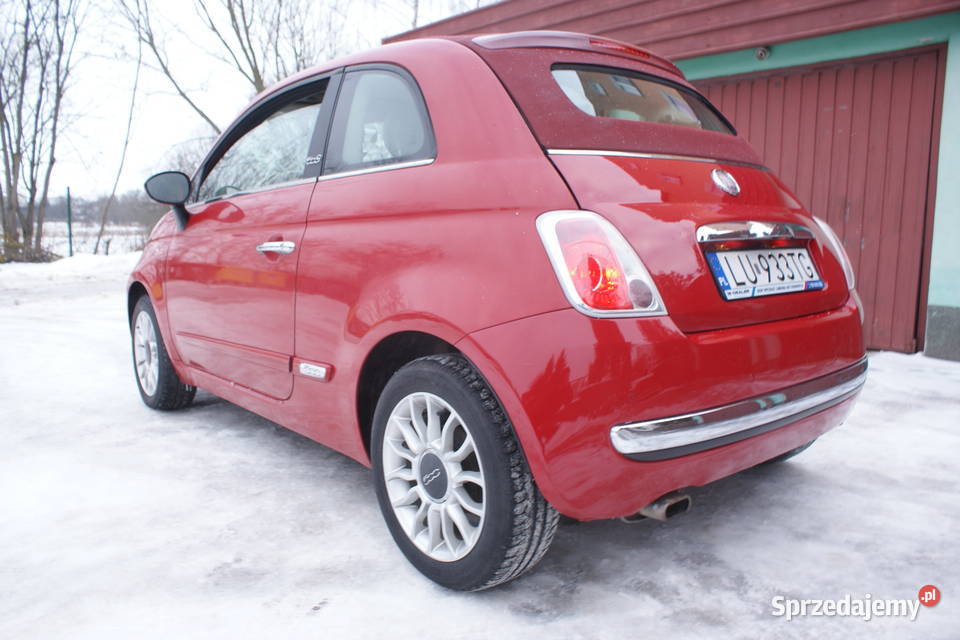 Fiat 500 Cabrio 13 Super Stan Możliwa Zamiana nieuszkodzony Białystok
