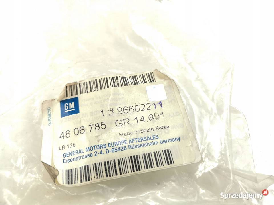 LISTWA DEKOR DRZWI LEWY PRZÓD OPEL ANTARA 0615 osobowe Osłony i zaślepki