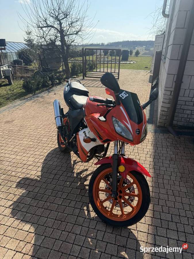 Motorower Ścigacz Zipp pro 50723 4 biegi uszkodzony małopolskie Wielmoża